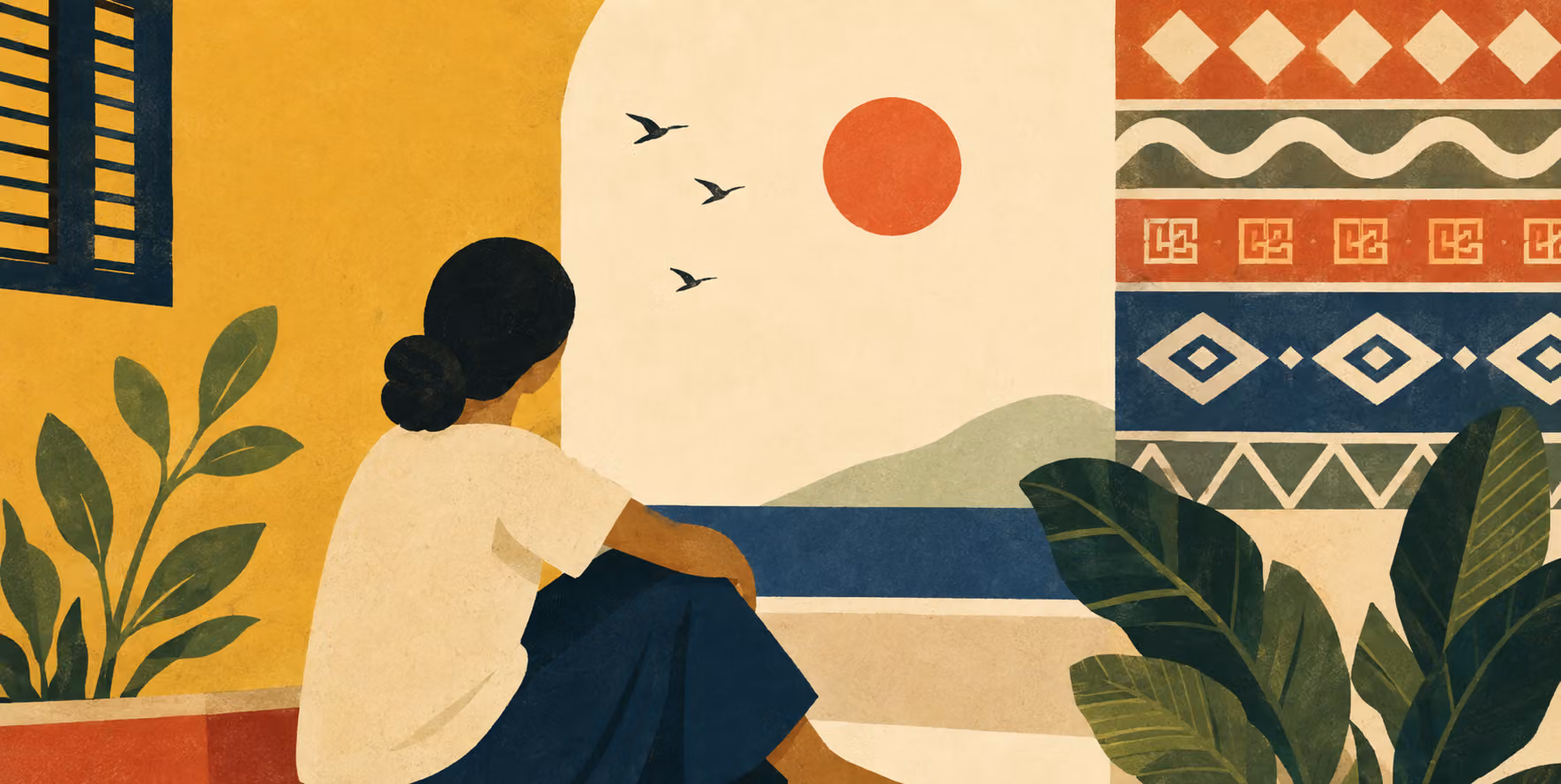 Gender-based violence awareness artwork Timor-Leste